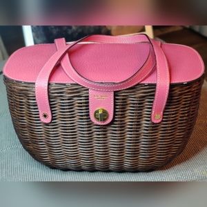 Kate Spade Wicker Basket Bag